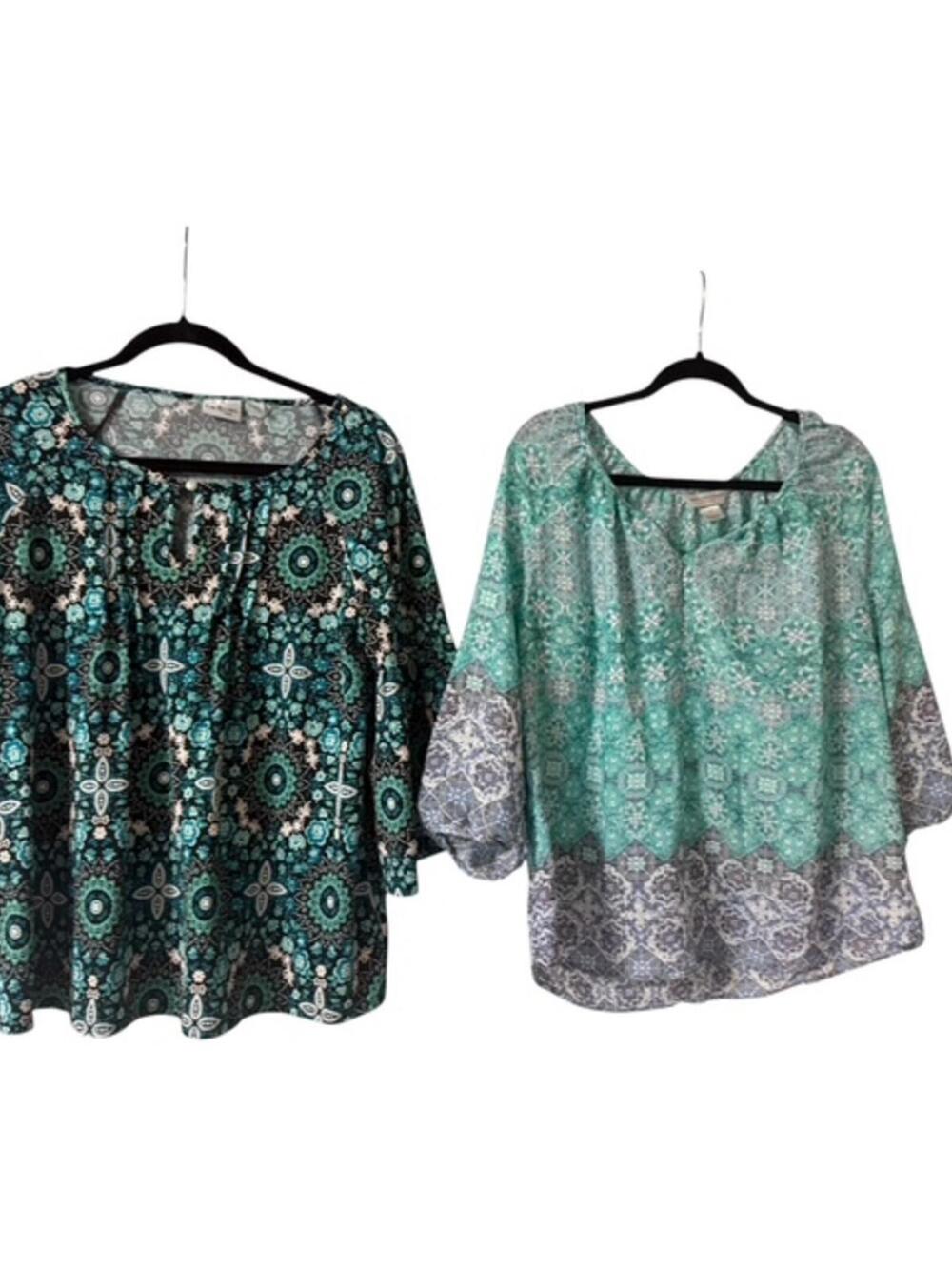 Bulk Buy - 7pc Women's Tops PL Petite Large Kim Rogers, St. John Bay, Wonderly - Picture 4 of 6